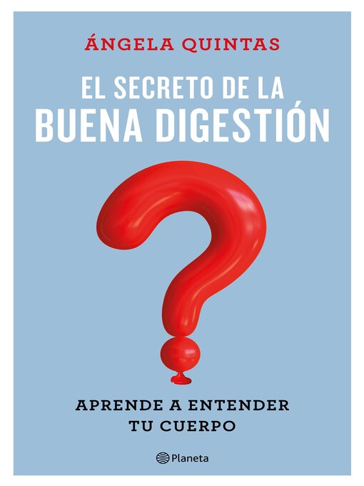 Title details for El secreto de la buena digestión by Ángela Quintas - Wait list